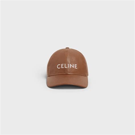 celine leather hat|Celine men's hat.